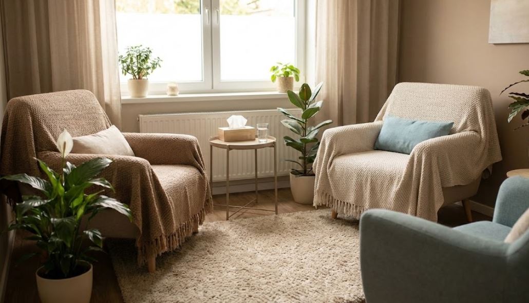 A safe and comfortable environment is a key part of the EMDR therapy process.