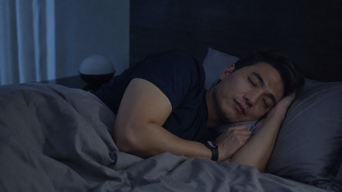 Restless night before sleep