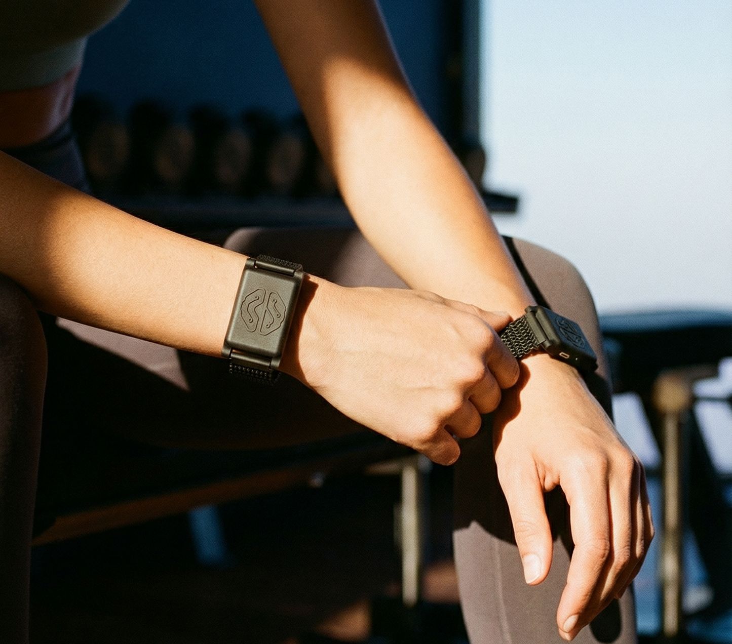 Haptix Flow V3 | Hands-Free Bilateral Stimulation Wristbands