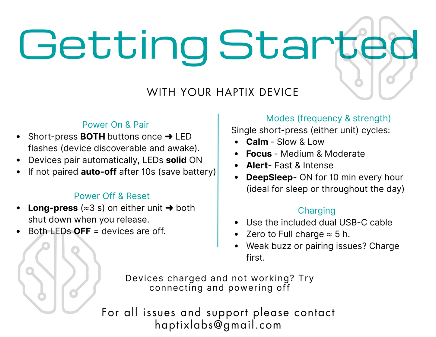 Haptix Flow V2 | Hands-Free BLS Wearable - BETA TESTER DISCOUNT